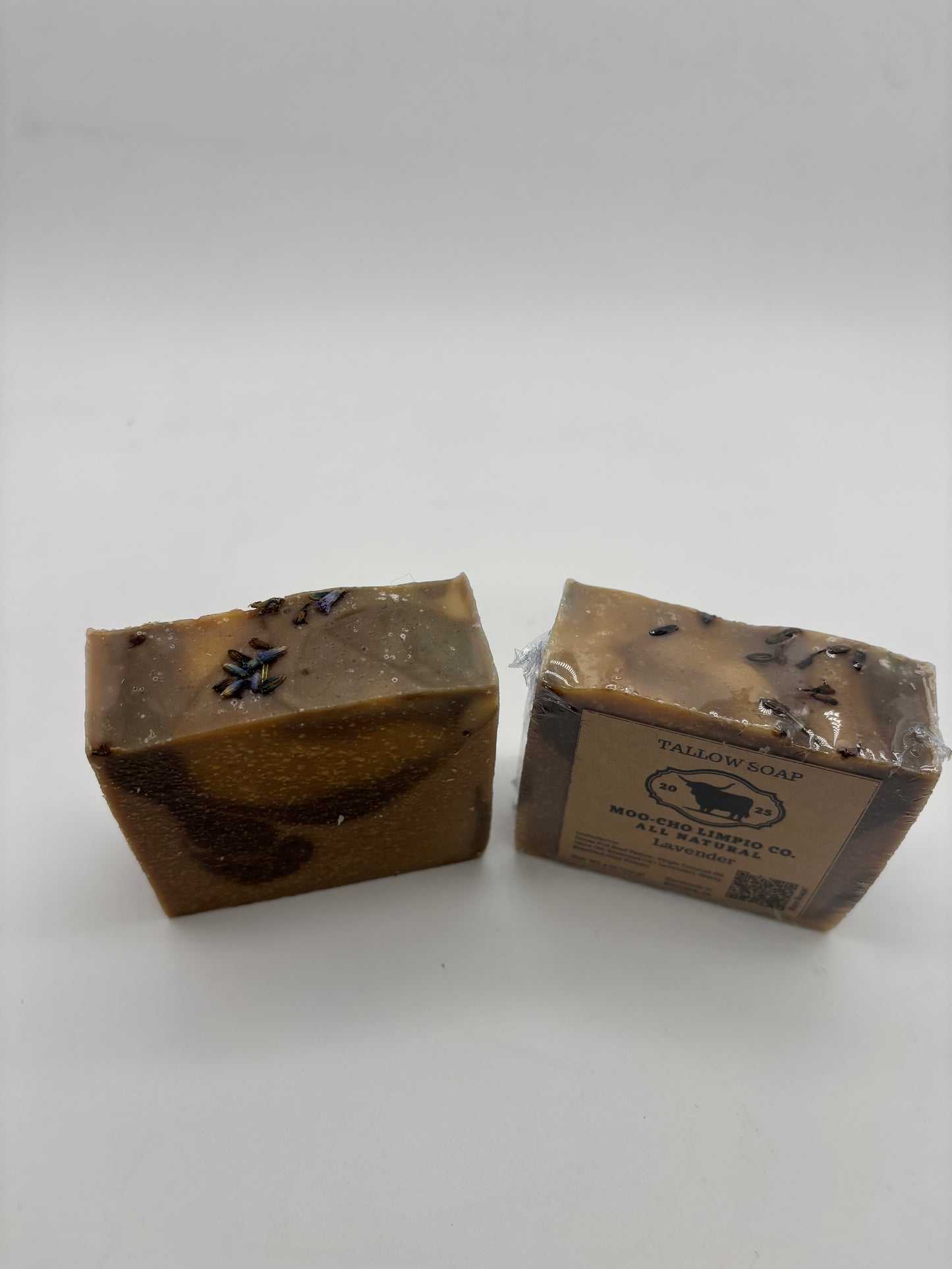 Lavender Tallow Soap – All Natural | Handmade Moisturizing Bar by Moo-Cho Limpio Co.