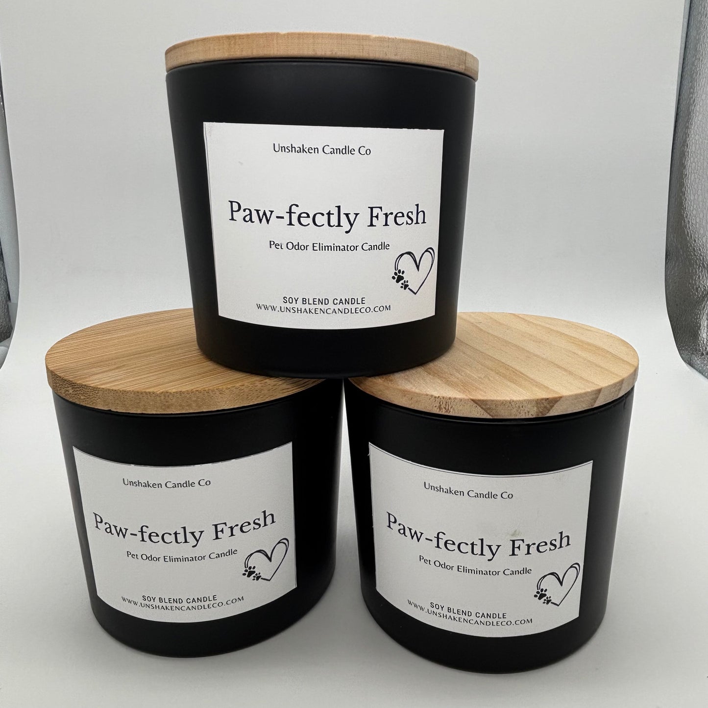 Paw-fectly Fresh – Pet Odor Eliminator Candle (8 oz)