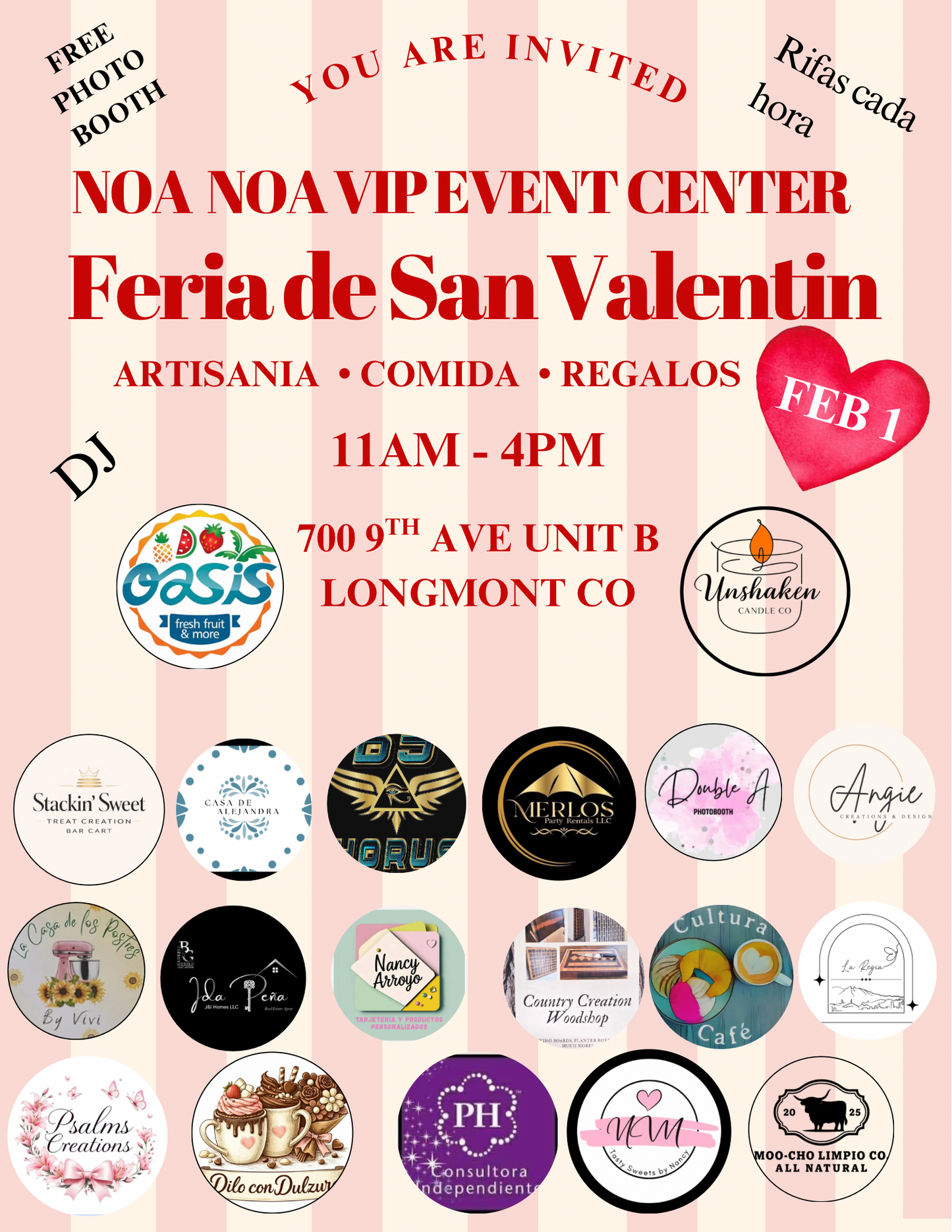 Vendor- Valentines Pop-Up Shop February 1, 2026
