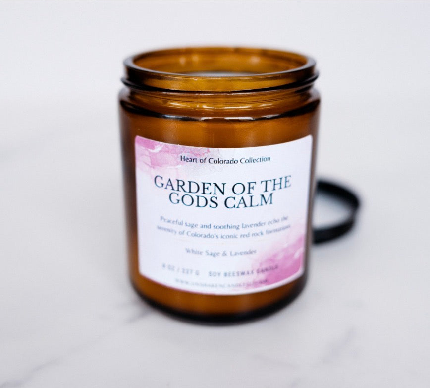 Garden of the Gods Candle | White Sage & Lavender | Colorado Soy Candle