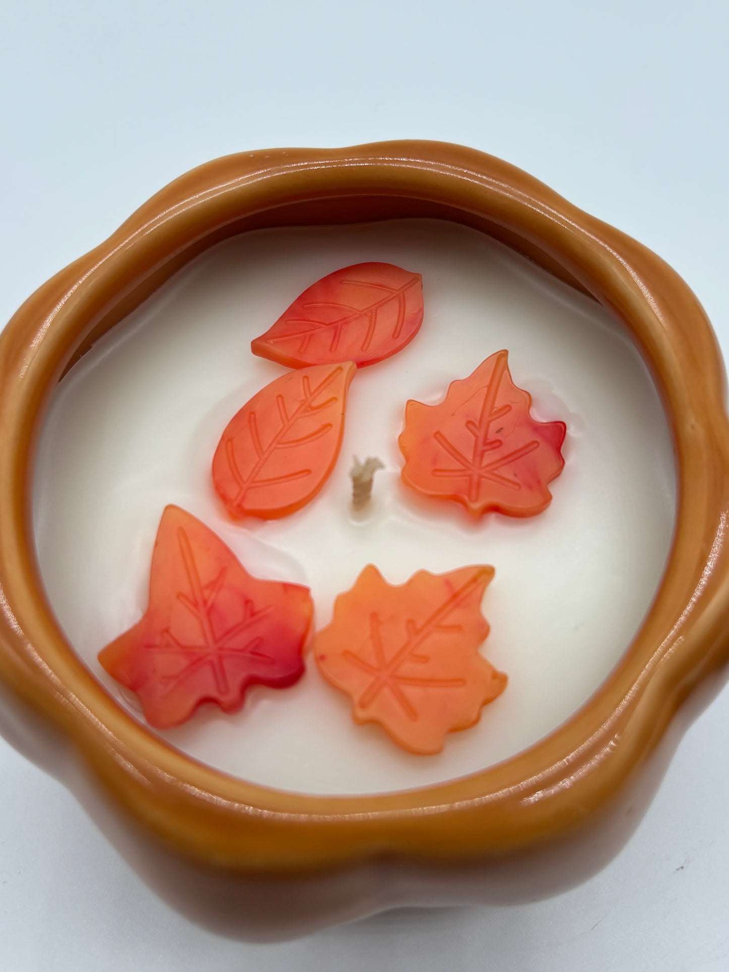 Pumpkin Caramel Crunch Candle – 5.3 oz Pumpkin-Shaped Jar