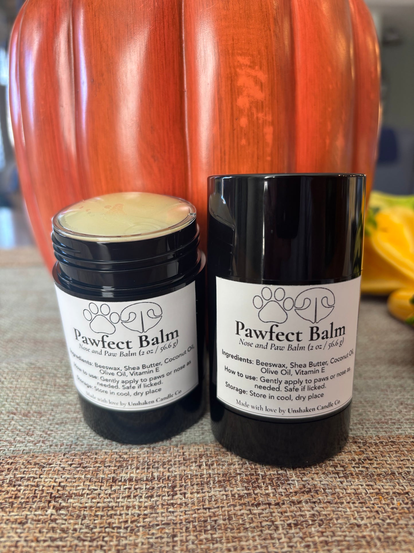 Pawfect Balm | All-Natural Dog Paw Balm & Nose Butter | Organic Moisturizer for Dry Cracked Paws, Snout Soother, Pet Safe Gift