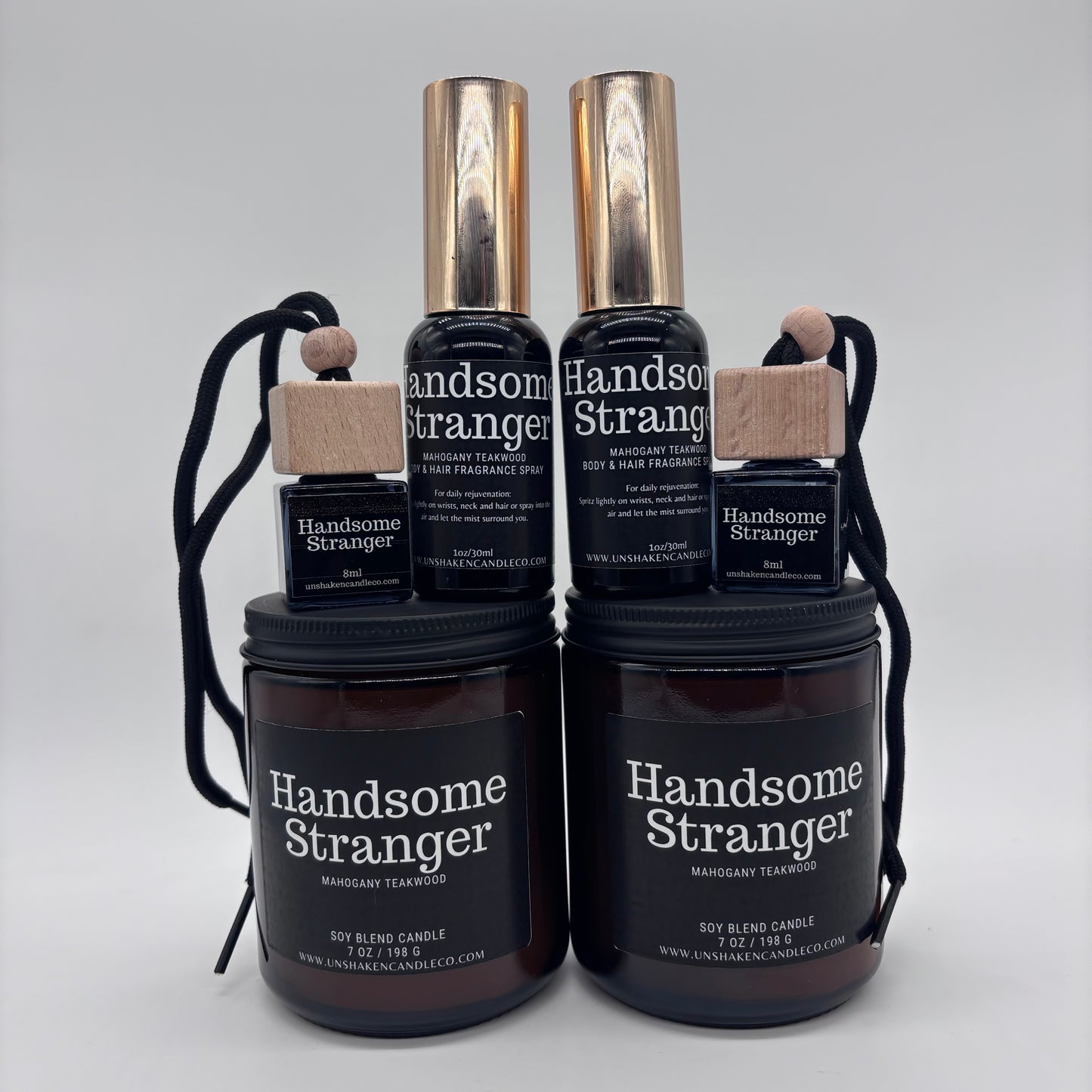 Handsome Stranger Mahogany Teakwood | Candle, Car Diffuser & Body Spray