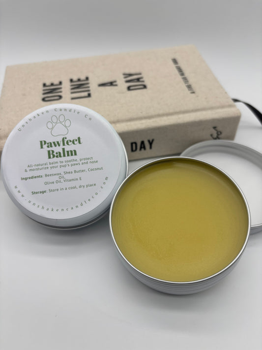 Pawfect Balm | All-Natural Dog Paw Balm & Nose Butter | Organic Moisturizer for Dry Cracked Paws, Snout Soother, Pet Safe Gift