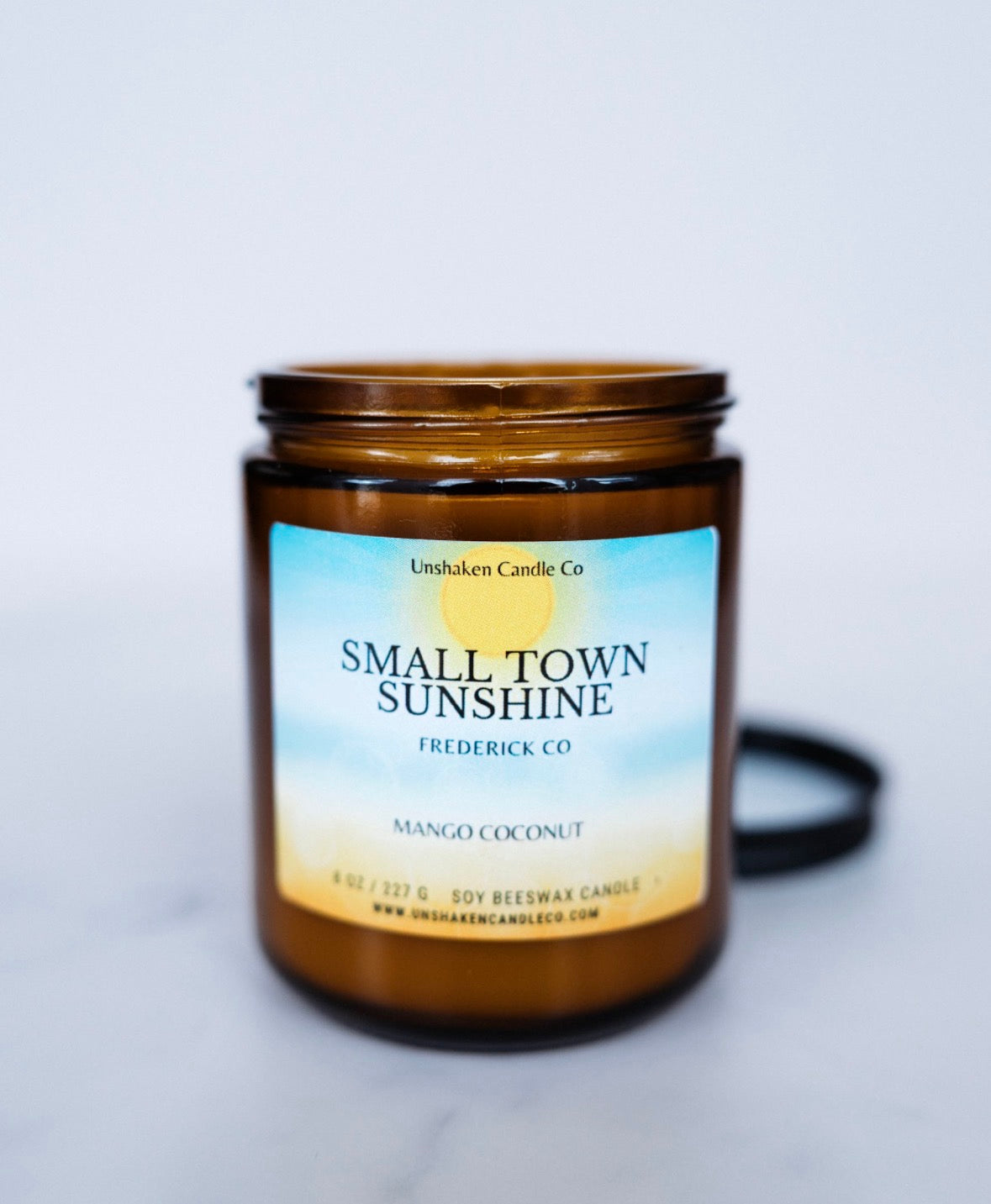 Small Town Sunshine Candle | Mango & Coconut | Colorado Soy Blend Candle