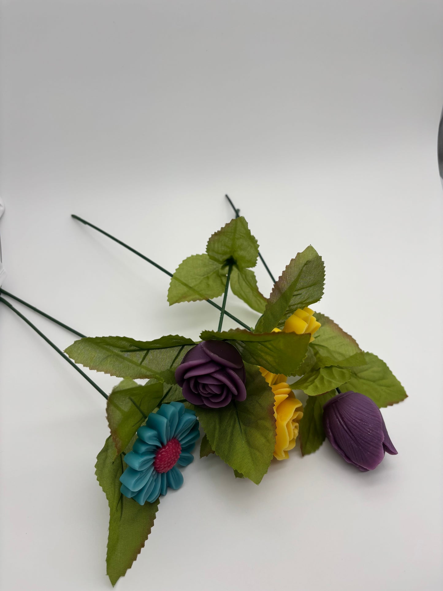 Single Flower Wax Melt – Buy 3 get 1 Free- Handcrafted Soy Wax with Personalized Tag