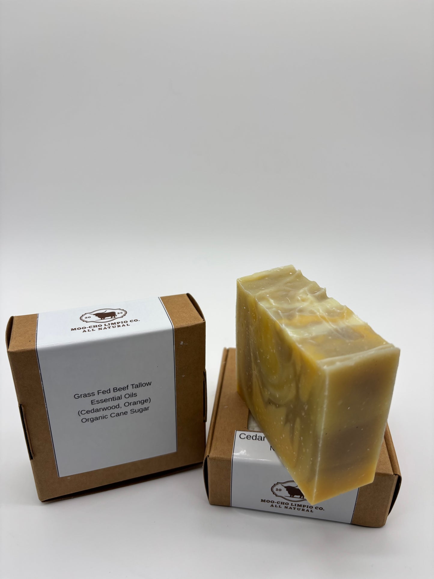 Cedar & Citrus Soap – Natural Tallow Bar with Cedarwood & Orange