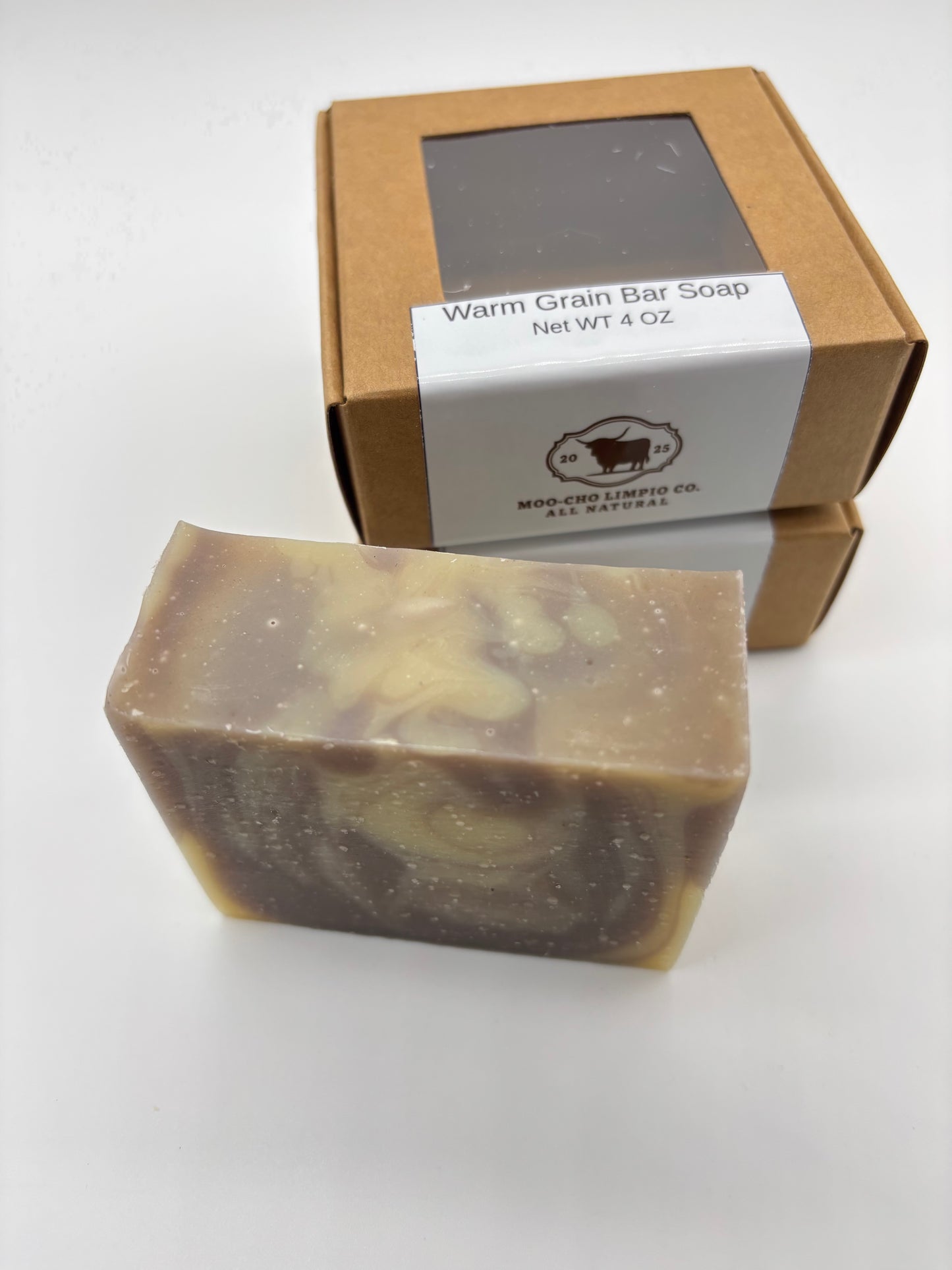 Warm Grain Bar Soap – Tallow Soap with Patchouli, Grapefruit & Ylang Ylang |