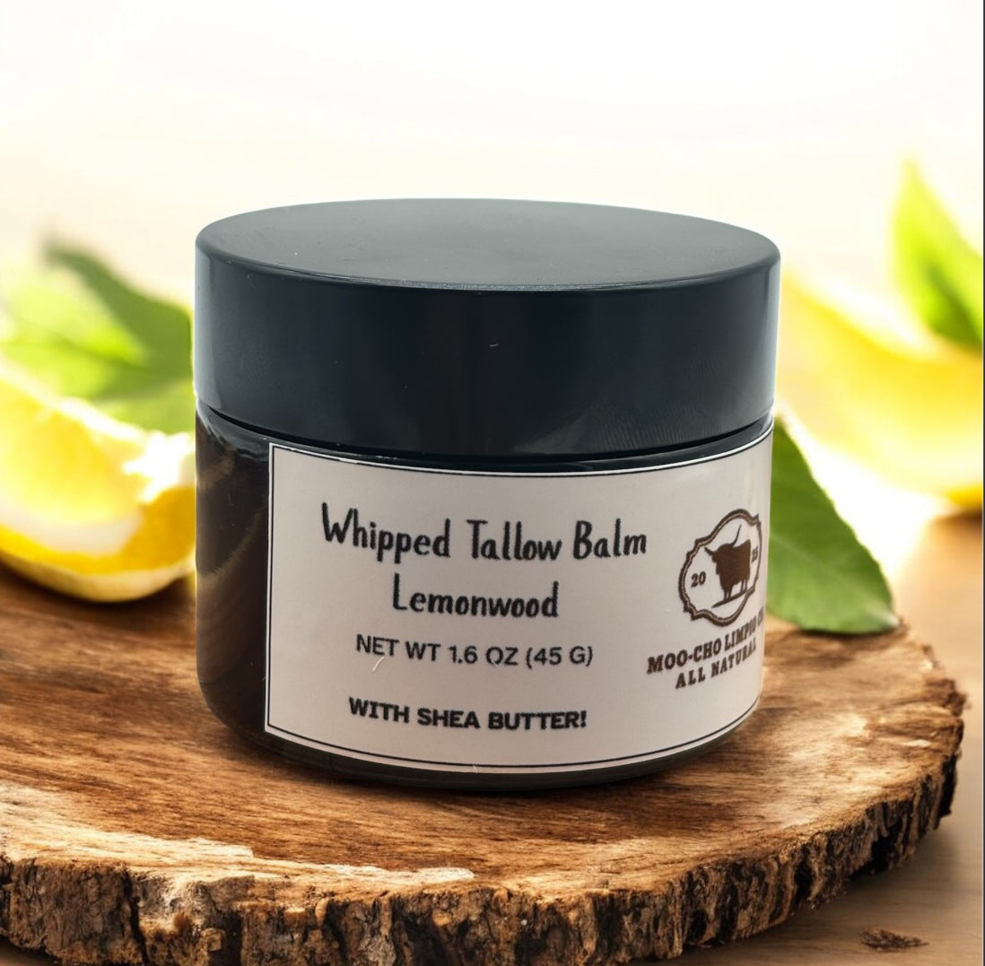 Whipped Tallow Balm | All-Natural Moisturizer with Grass-Fed Tallow, Shea Butter & Essential Oils