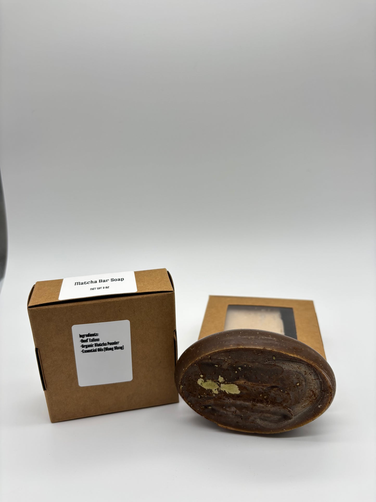 Jim’s Unscented Matcha Tallow Soap — Unscented, Antioxidant-Rich, All-Natural Cold Process Bar