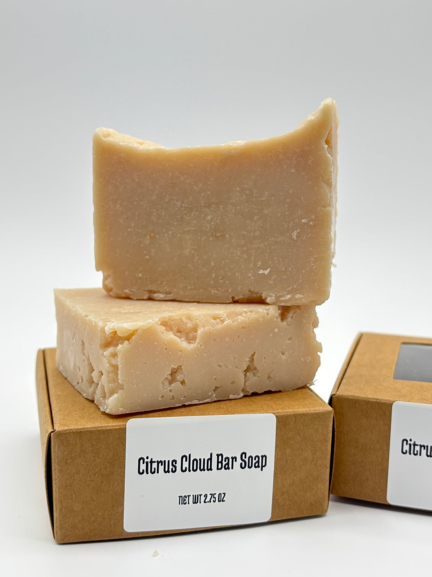 Jim’s Perfectly Imperfect Citrus Cloud Tallow Soap — Grapefruit & Vanilla
