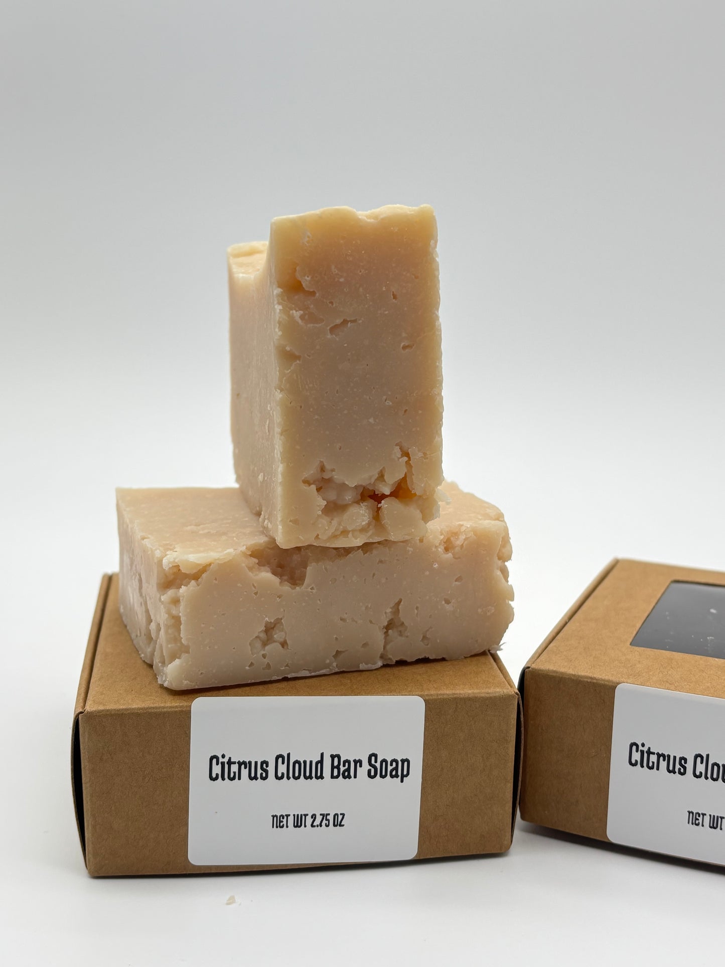 Jim’s Perfectly Imperfect Citrus Cloud Tallow Soap — Grapefruit & Vanilla