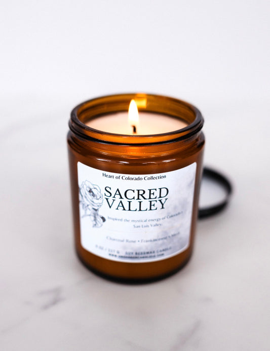 Sacred Valley Candle | Floral & Earthy Soy Blend | Colorado Inspired