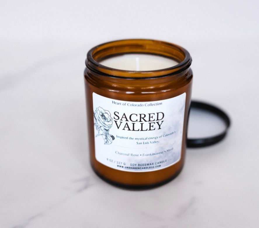 Sacred Valley Candle | Floral & Earthy Soy Blend | Colorado Inspired