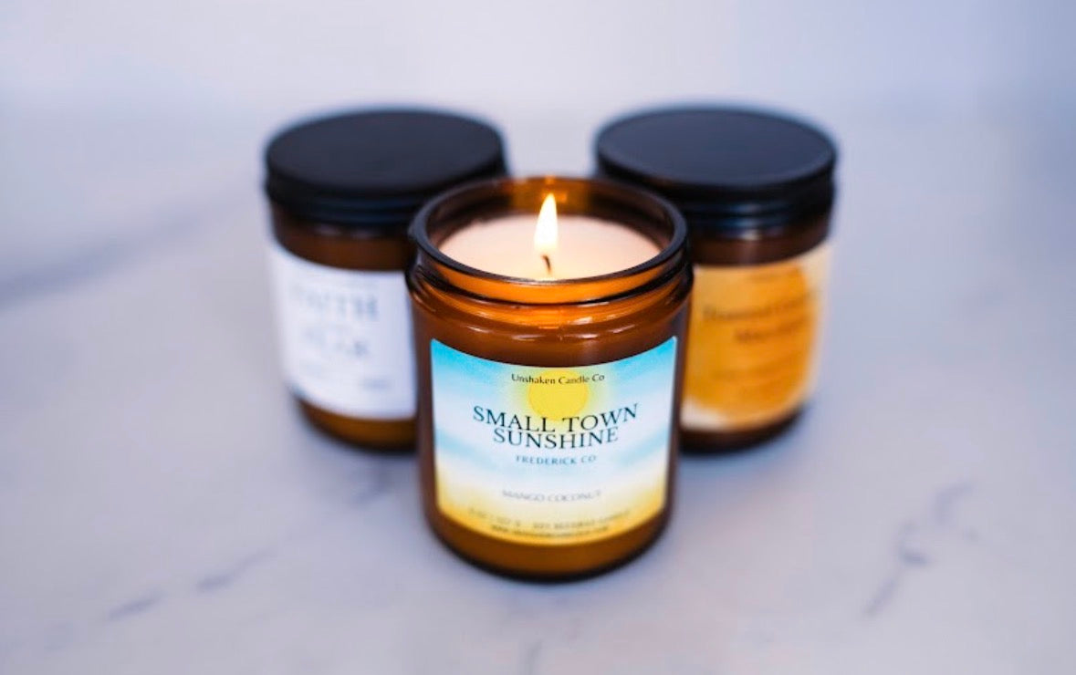 Small Town Sunshine Candle | Mango & Coconut | Colorado Soy Blend Candle
