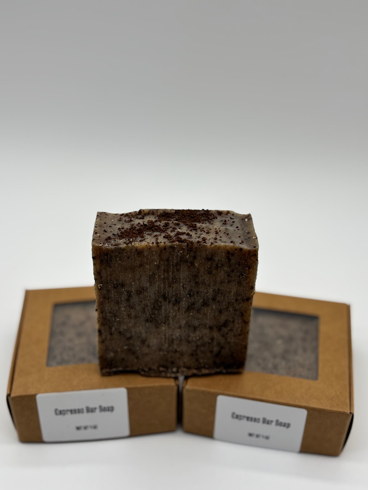 Jim’s Unscented Espresso Tallow Soap — All-Natural, Cold Processed Coffee Scrub Bar