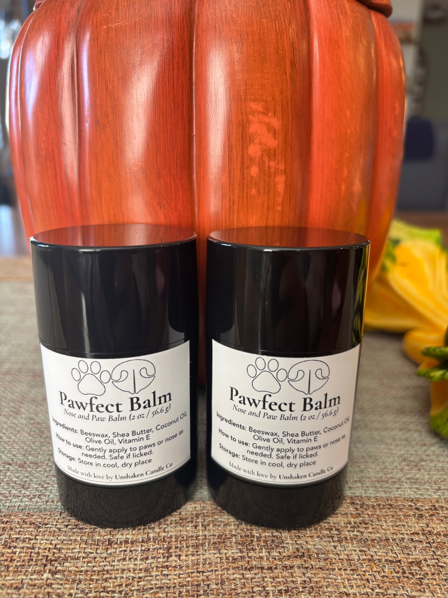 Pawfect Balm | All-Natural Dog Paw Balm & Nose Butter | Organic Moisturizer for Dry Cracked Paws, Snout Soother, Pet Safe Gift