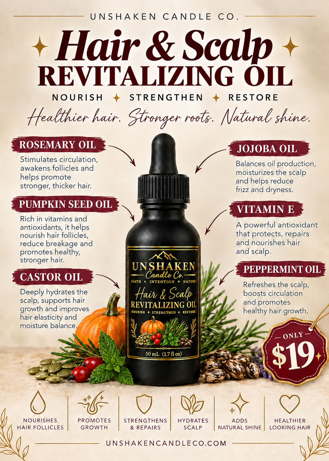 Hair & Scalp Revitalizing Oil
