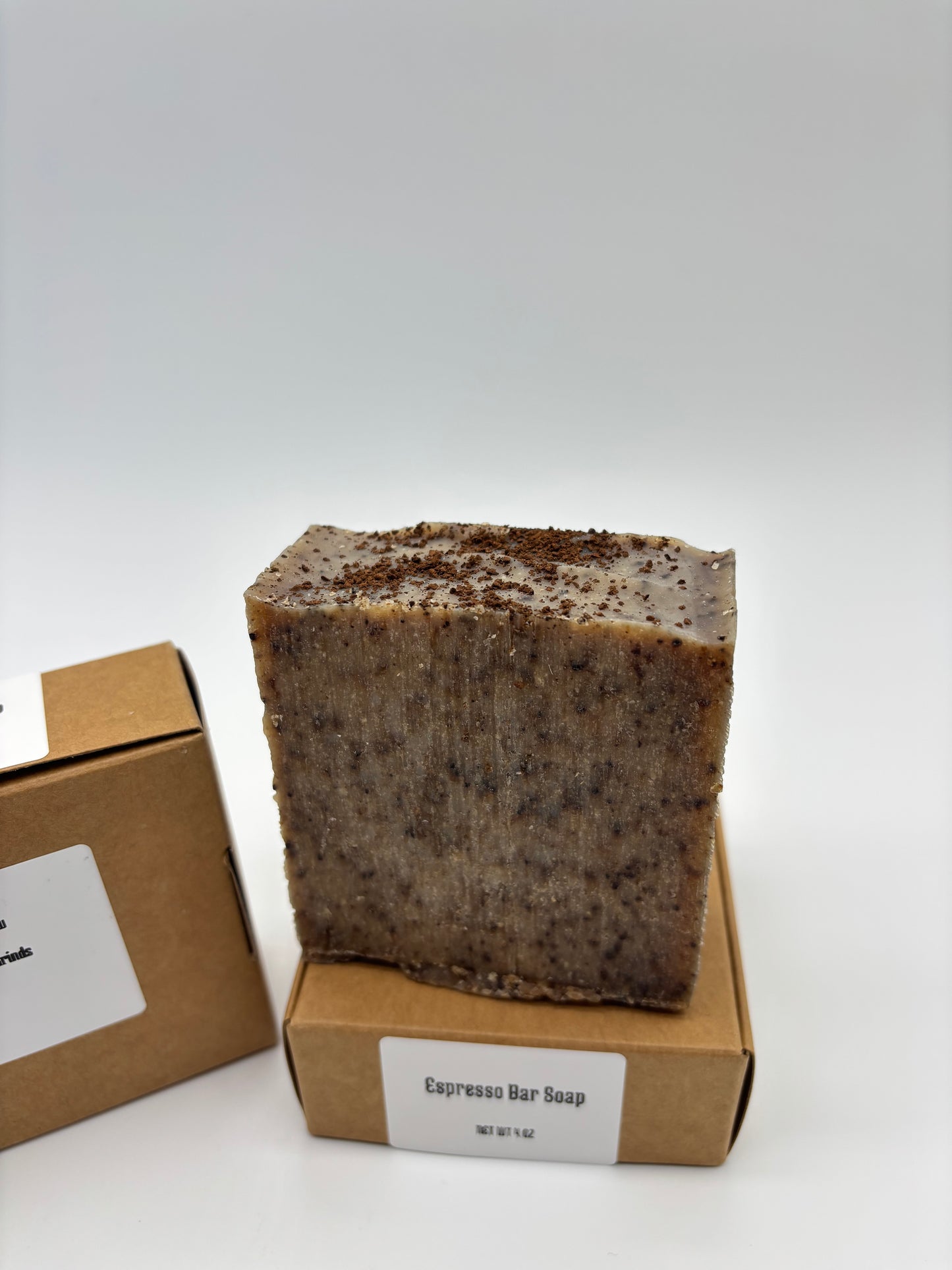 Jim’s Unscented Espresso Tallow Soap — All-Natural, Cold Processed Coffee Scrub Bar