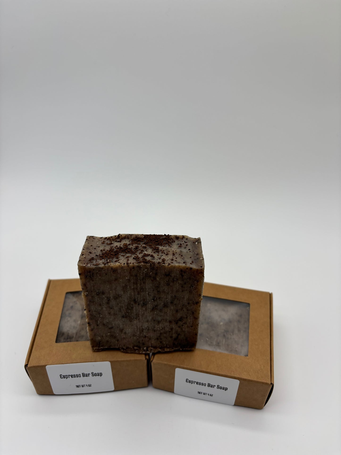 Jim’s Unscented Espresso Tallow Soap — All-Natural, Cold Processed Coffee Scrub Bar