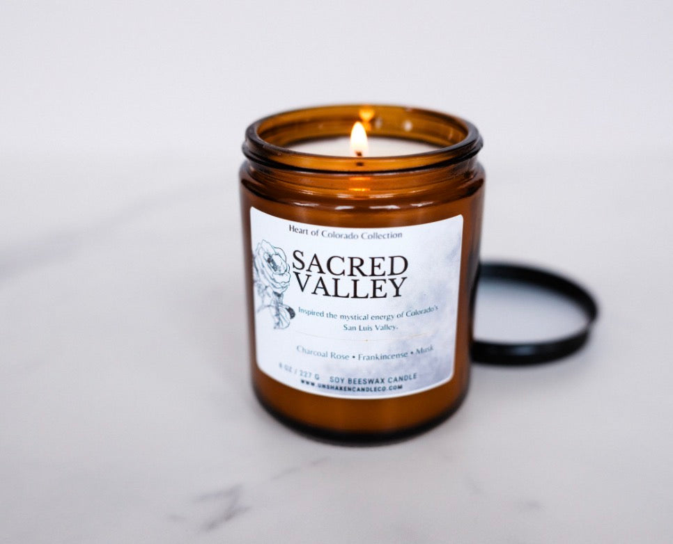 Sacred Valley Candle | Floral & Earthy Soy Blend | Colorado Inspired