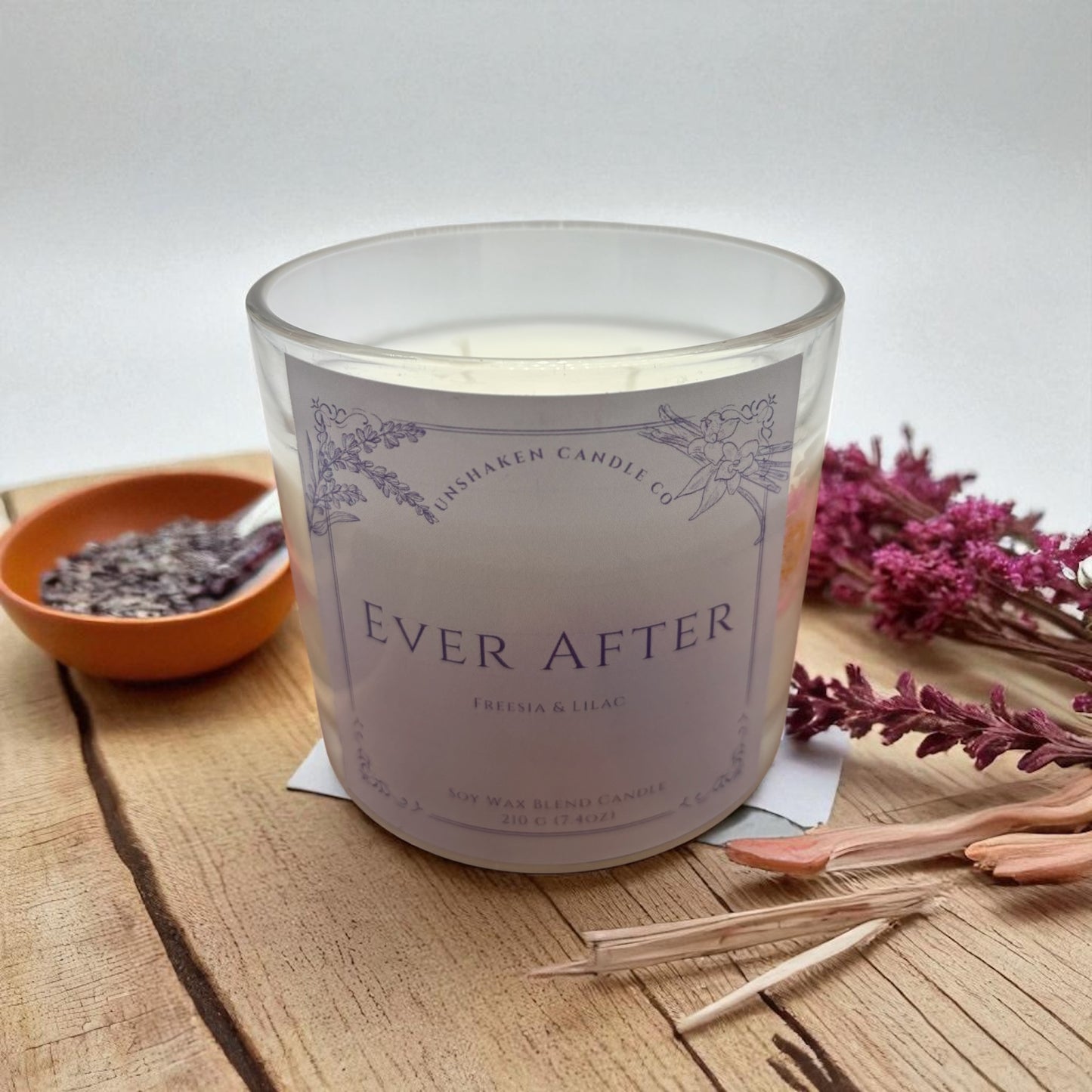 Ever After – Freesia & Lilac Candle | Floral & Romantic Scent