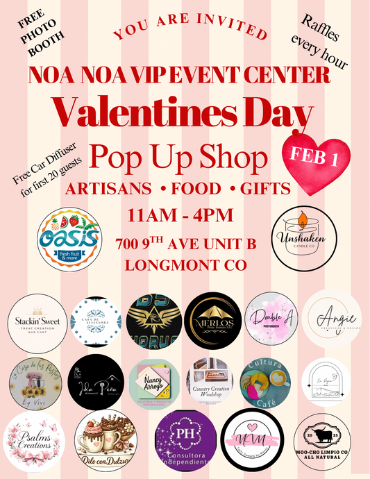 Vendor- Valentines Pop-Up Shop February 1, 2026